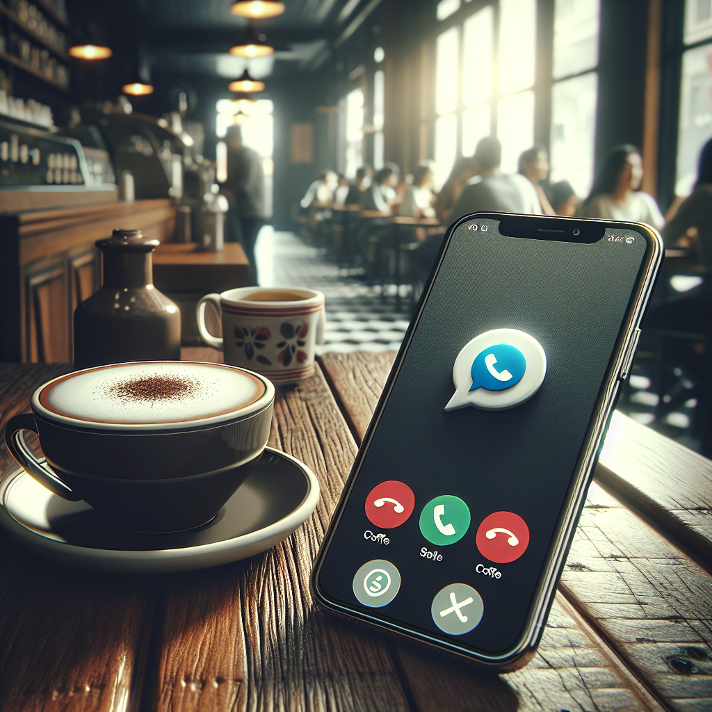 Facebook Messenger calling interface demonstration
